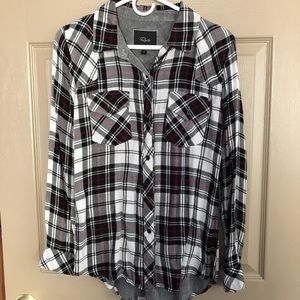 Rails Plaid Button Down